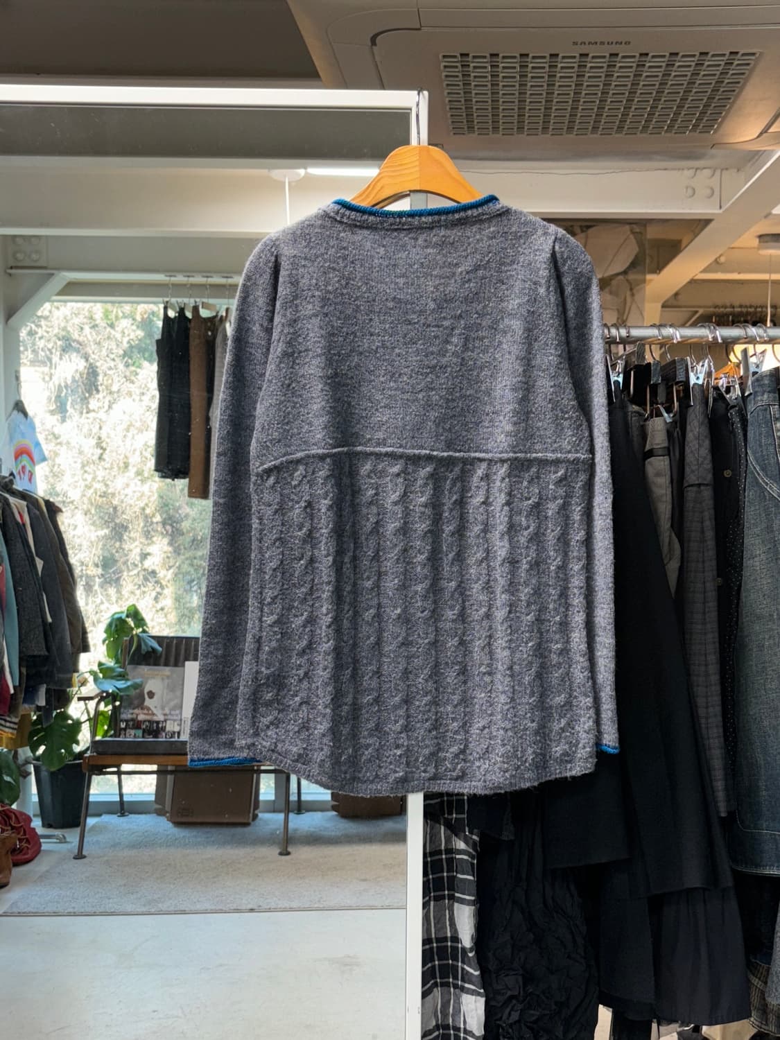 아츠로 타야마 알파카 니트 상품이미지2