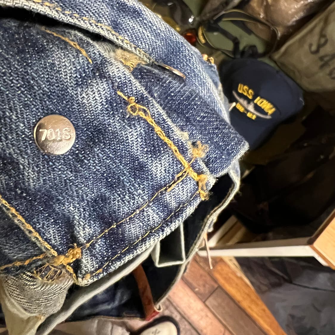 00's 리바이스 501 데님 32x32 Size Egypt 데드스탁 상품이미지10