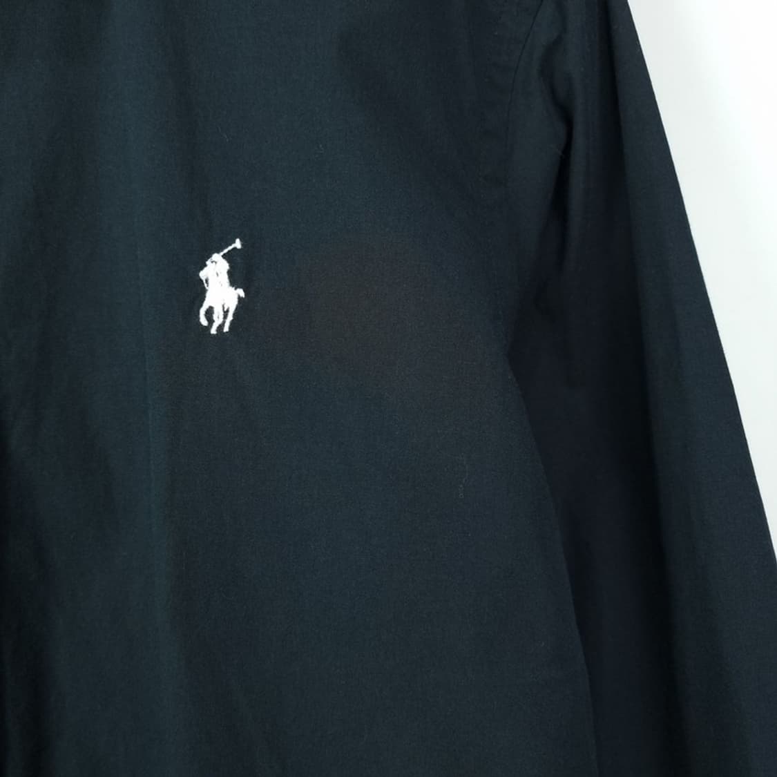 [폴로 랄프로렌] 포니 로고 자수 클래식핏 셔츠 블랙 M19993 상품이미지6