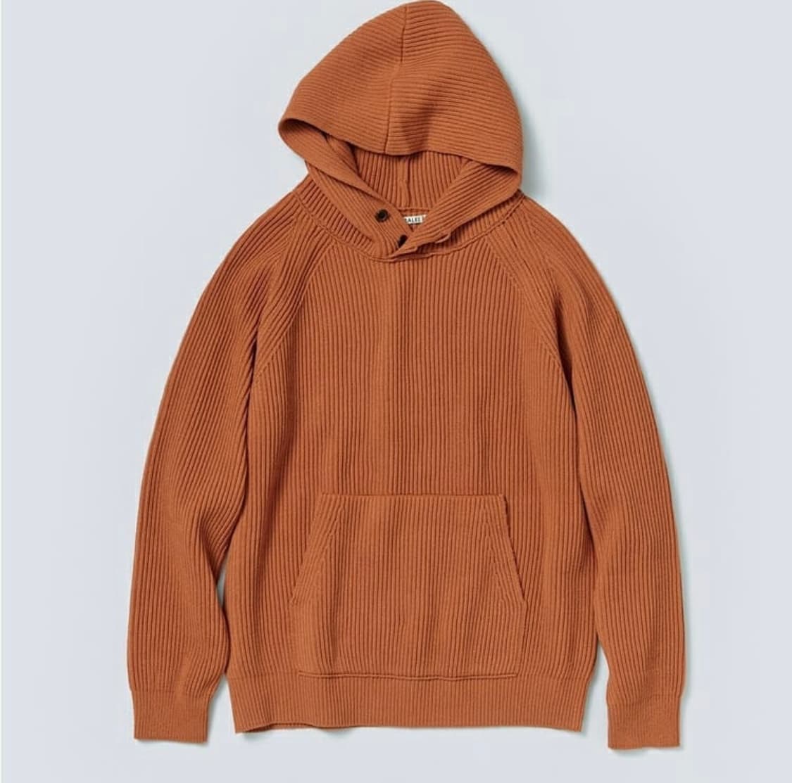 [3]오라리 수퍼 파인 울 립니트 후드 상품이미지2