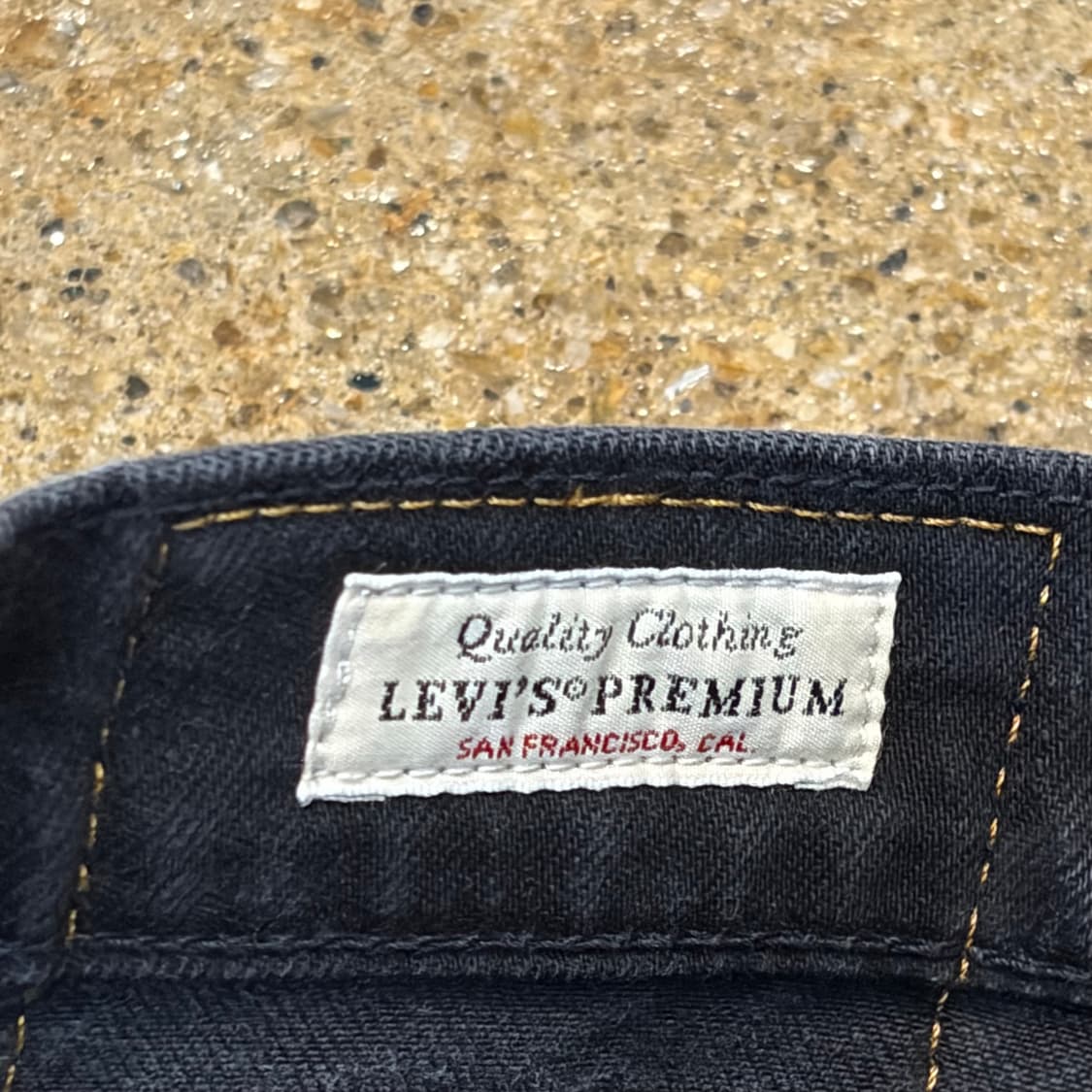 미국 빈티지 리바이스 511 스판 블랙진 흑청 청바지 상품이미지4