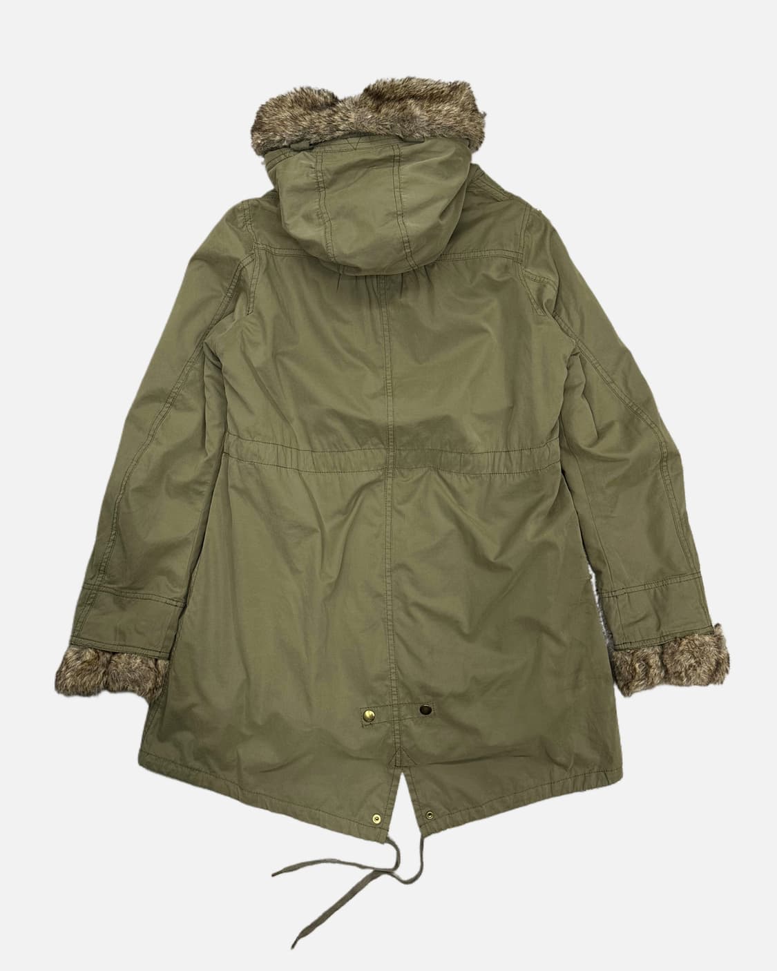 military fur lining parka 상품이미지5
