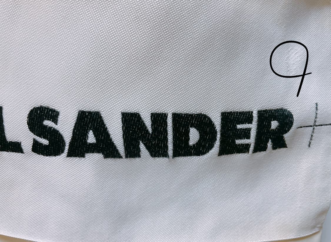 질샌더 머플러 아이보리 크림컬러 정품 새제품 선물용 추천 상품이미지3