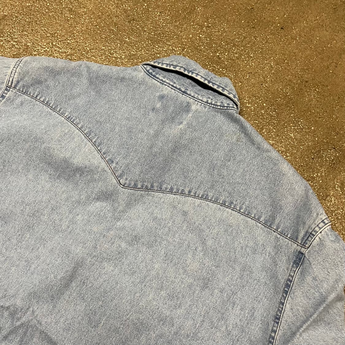 Wrangler 데님 웨스턴 셔츠 (110) 상품이미지4