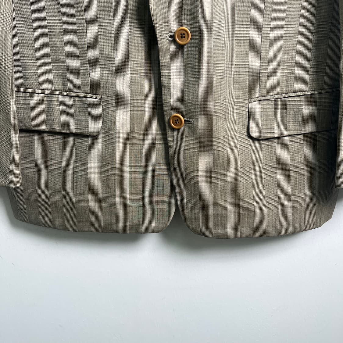 발렌티노 우오모 빈티지 체크 싱글 블레이저  상품이미지5