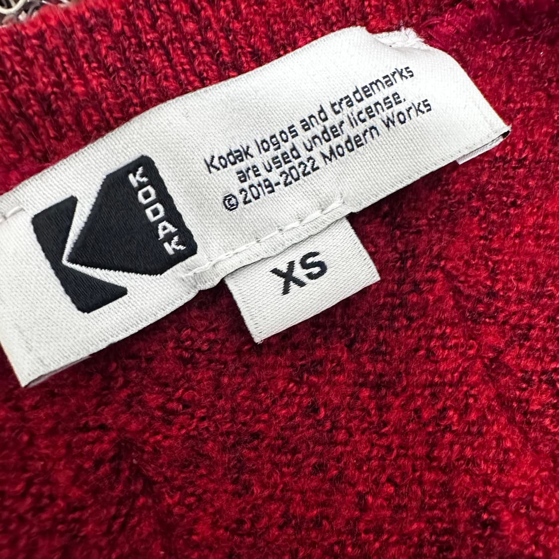 KODAK 코닥 여성 니트 XS 상품이미지4