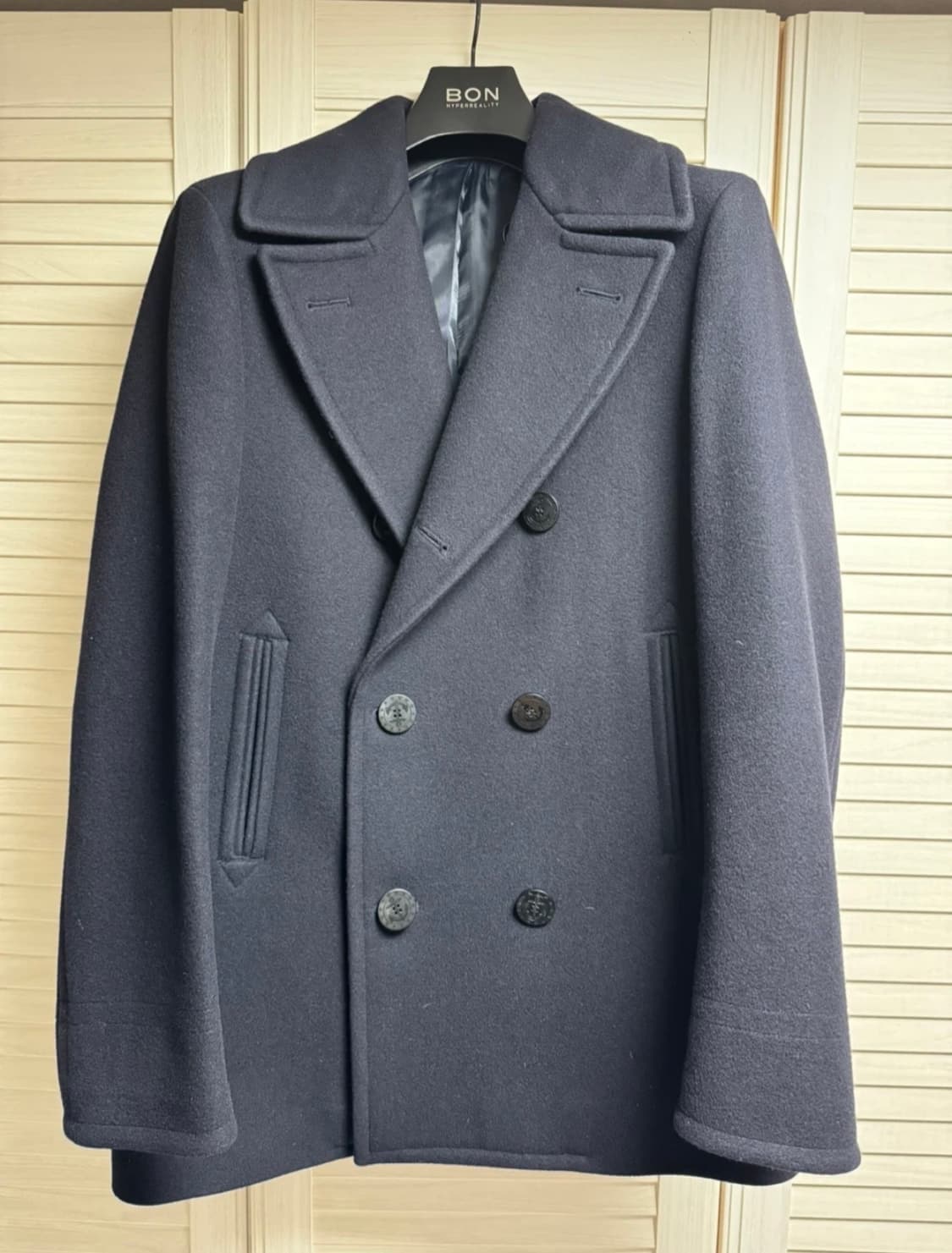 [무료배송]맨온더분 네이비 피코트 50사이즈 상품이미지1