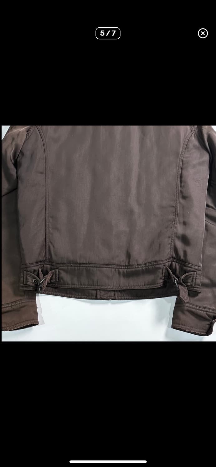 디젤 브라운 봄버 자켓 상품이미지5