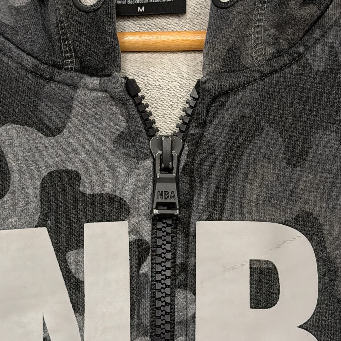 NBA 카모플라쥬 후드집업 M 그레이 상품이미지4