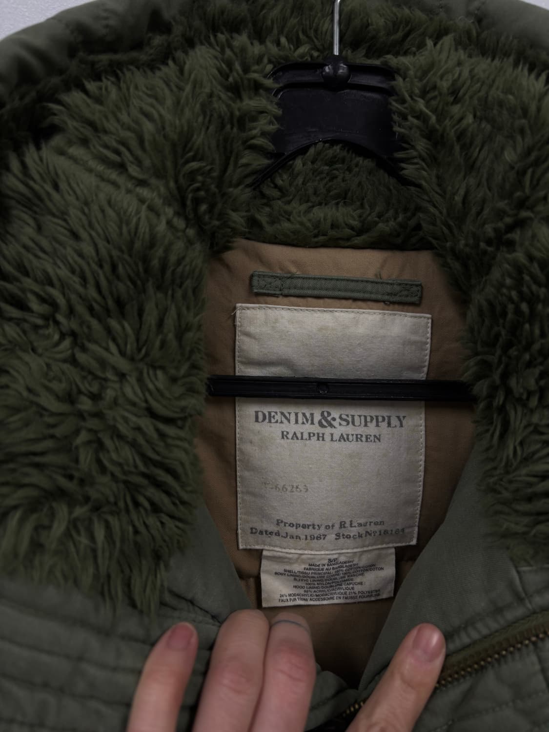 두산)폴로랄프로렌DENIM & SUPPLY 오리지날 다운 개파카 상품이미지7