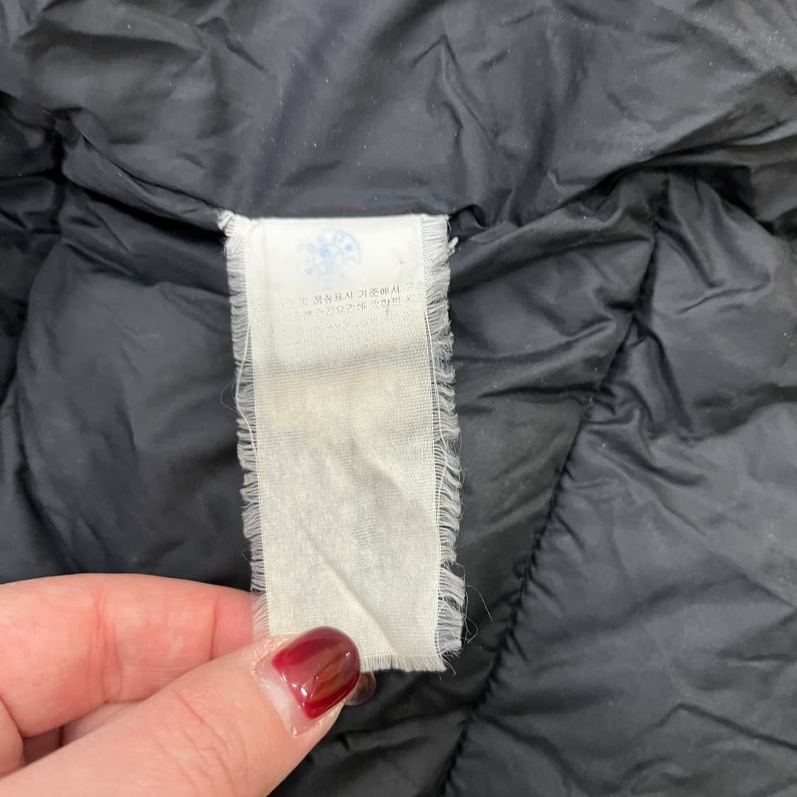 [실측확인] 코오롱스포츠 윈드스토퍼 구스다운 패딩 점퍼 (소매찢어짐) 0 상품이미지4