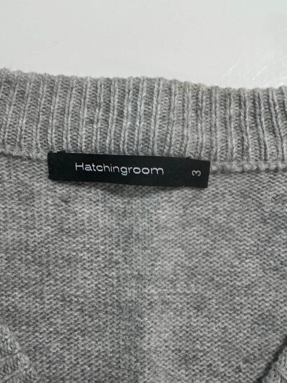 해칭룸 아가일 가디건 3  상품이미지4