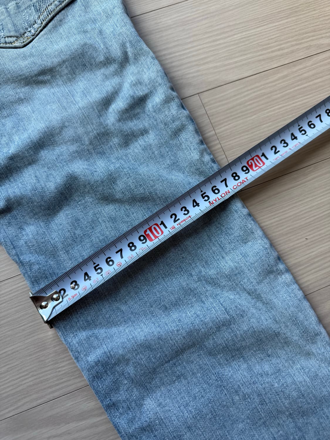 올세인츠 시가렛 라이트 블루 데님 진 상품이미지8