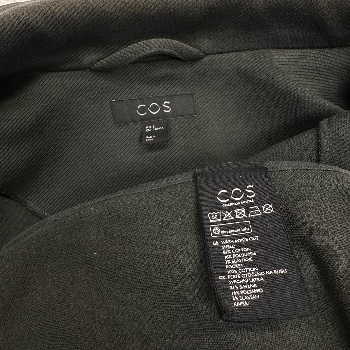 [S] 코스 코튼 트월 셔츠 자켓 상품이미지4