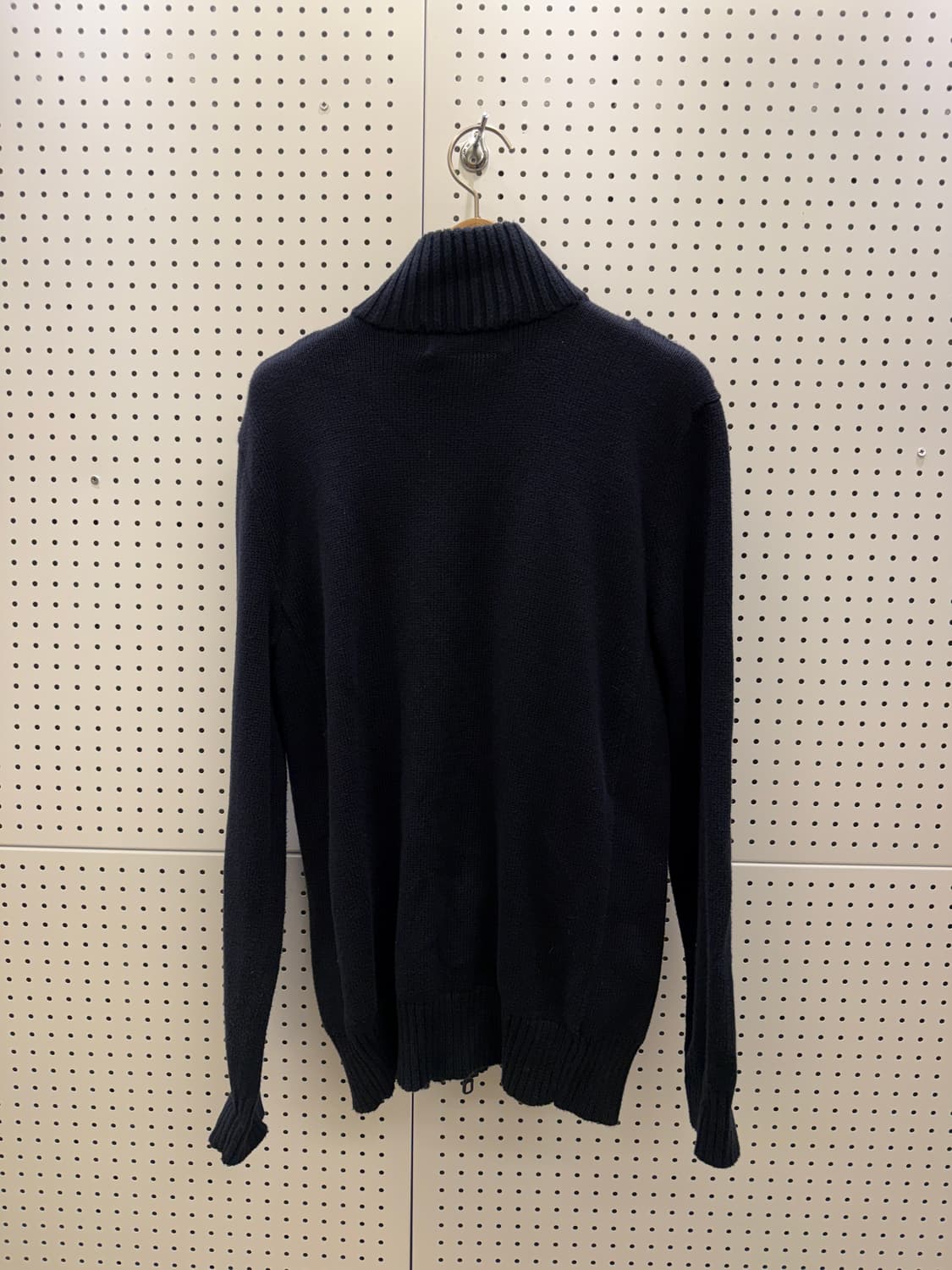 폴로 랄프로렌 집업 니트 네이비 U1118 상품이미지3