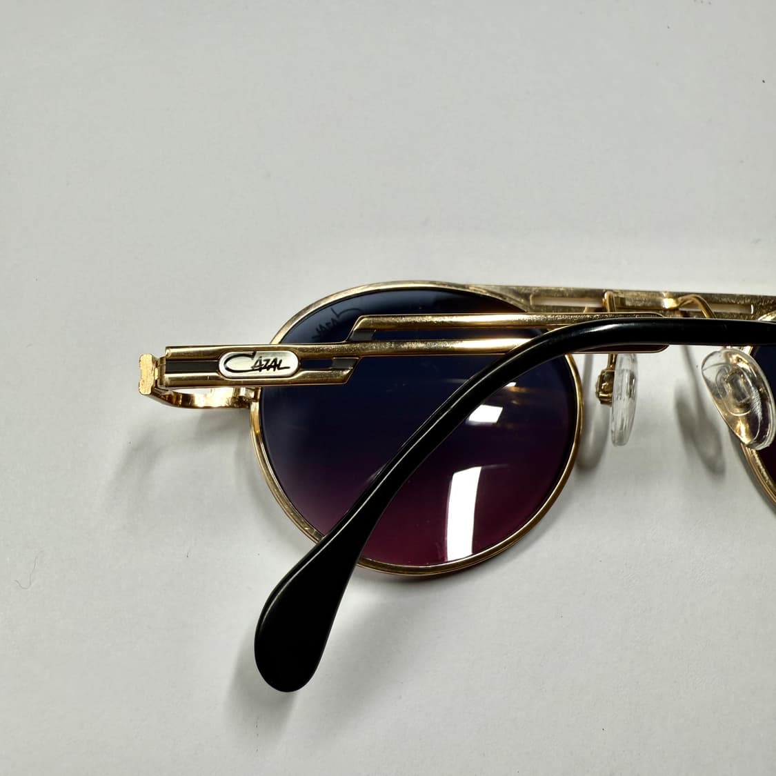 [희귀] 빈티지 선글라스[카잘(CAZAL)골드 디테일 라운드 선글라스] 상품이미지7