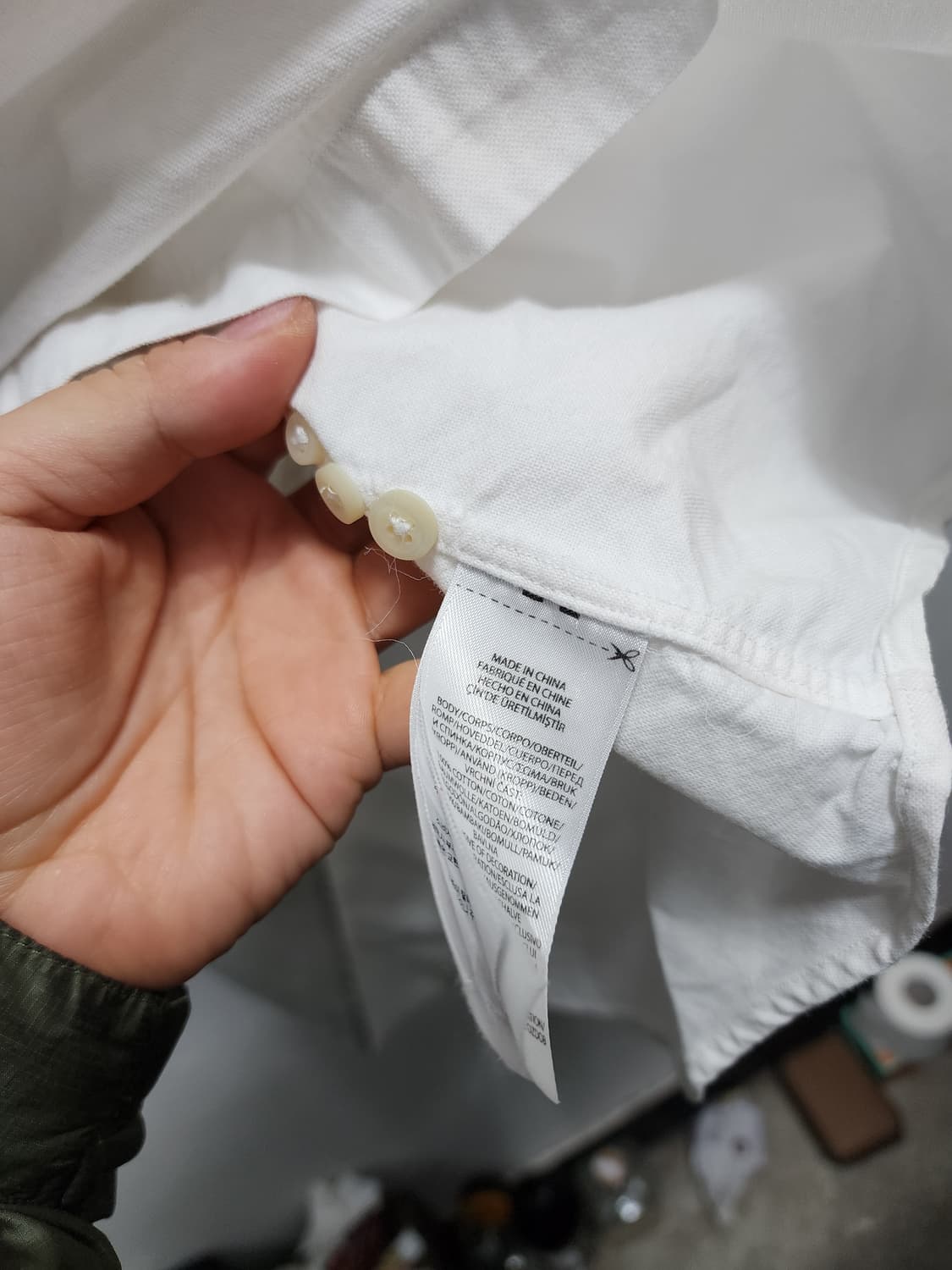 폴로 랄프로렌 클래식핏 옥스포드 셔츠 상품이미지3