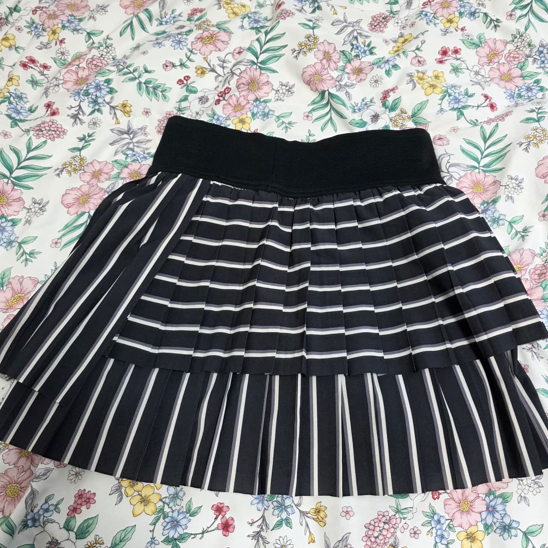 나이키)희귀매물빈티지 코트슬램 스트라이프 플리츠 캉캉 테니스스커트 상품이미지3