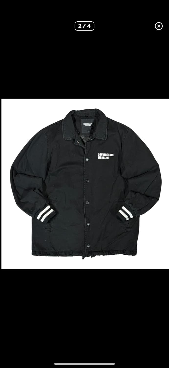 (바배) 무신사 시그니피컨트 코치 자켓 점퍼 상품이미지2