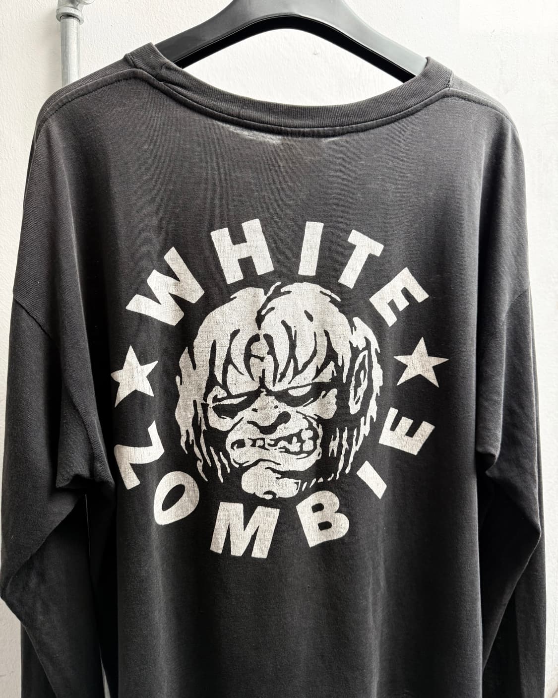 90s White Zombie Distressed Long Sleeve 상품이미지2