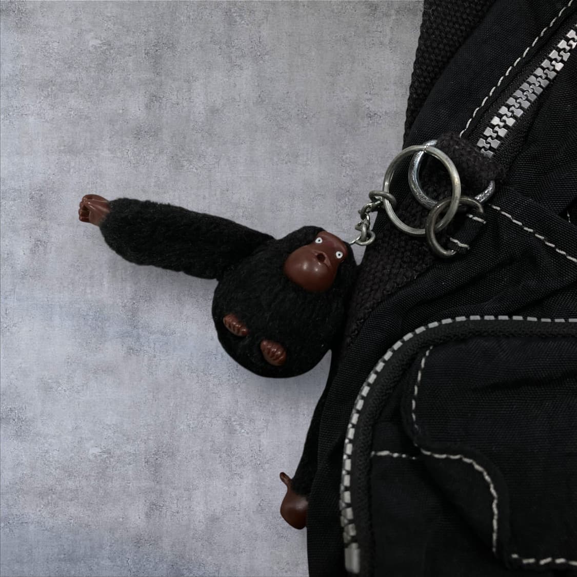 키플링 y2k 스티치 블랙 미니 백팩 상품이미지2