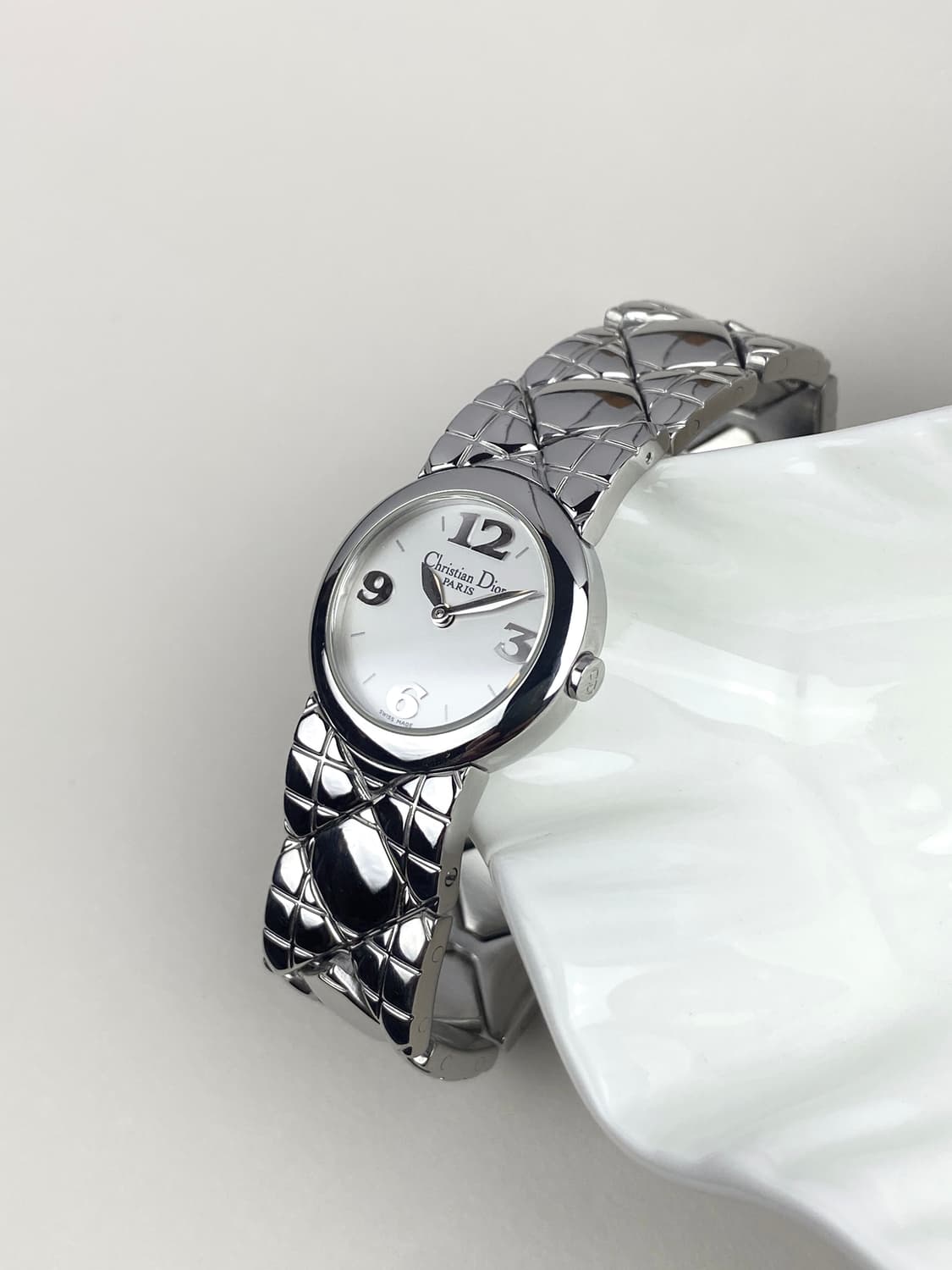 DIOR round cream dial watch  상품이미지2