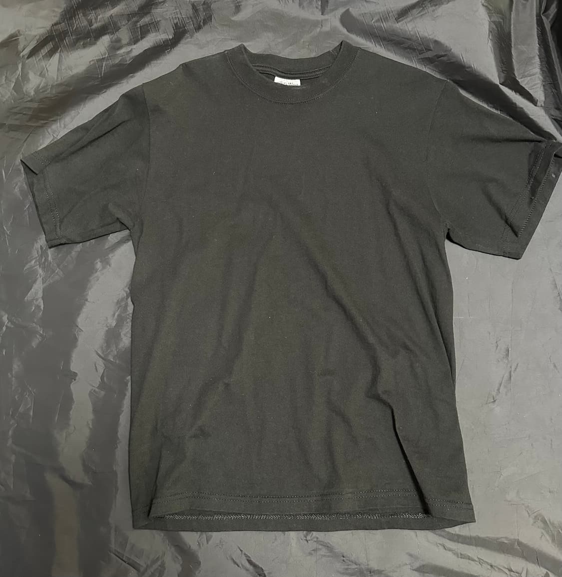 샤카웨어 크롭티 블랙 M 상품이미지1