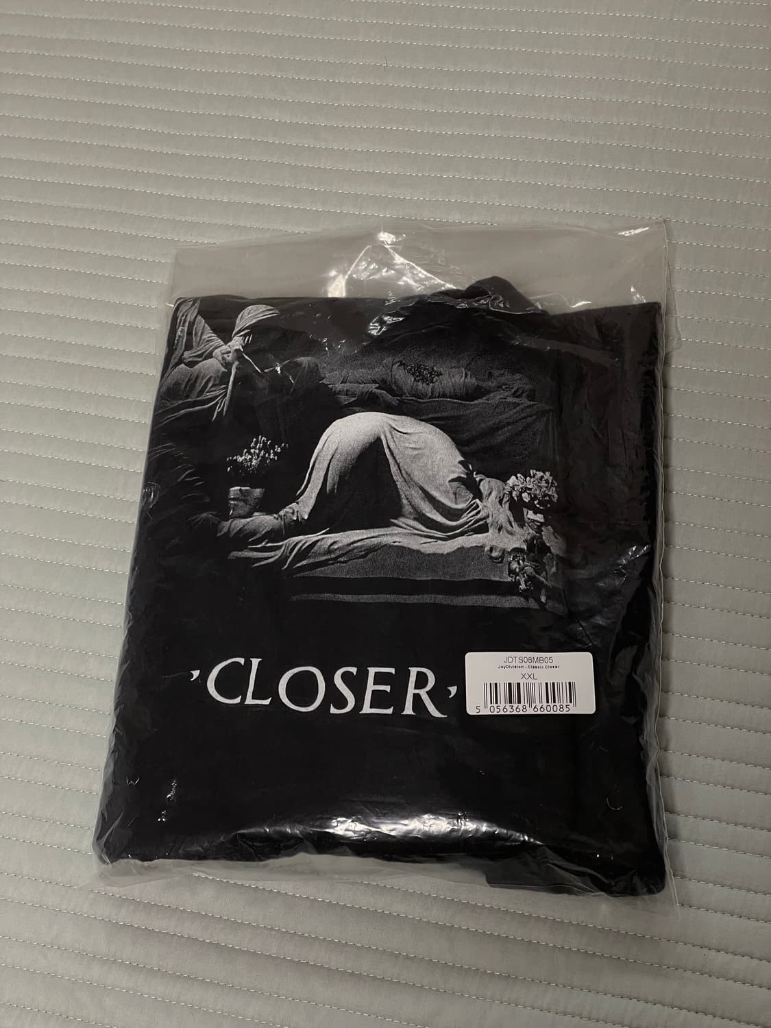 [XXL 새상품] 조이 디비전 Closer 티셔츠 공식 머천 밴드티 락티 상품이미지1