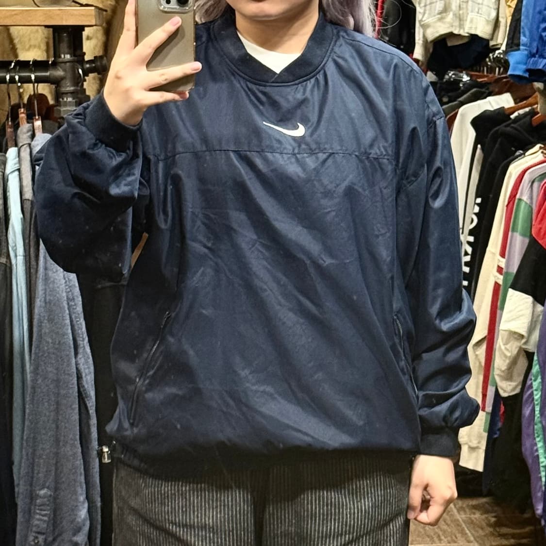 [HI] 나이키 올드스쿨 웜업 네이비 상품이미지2