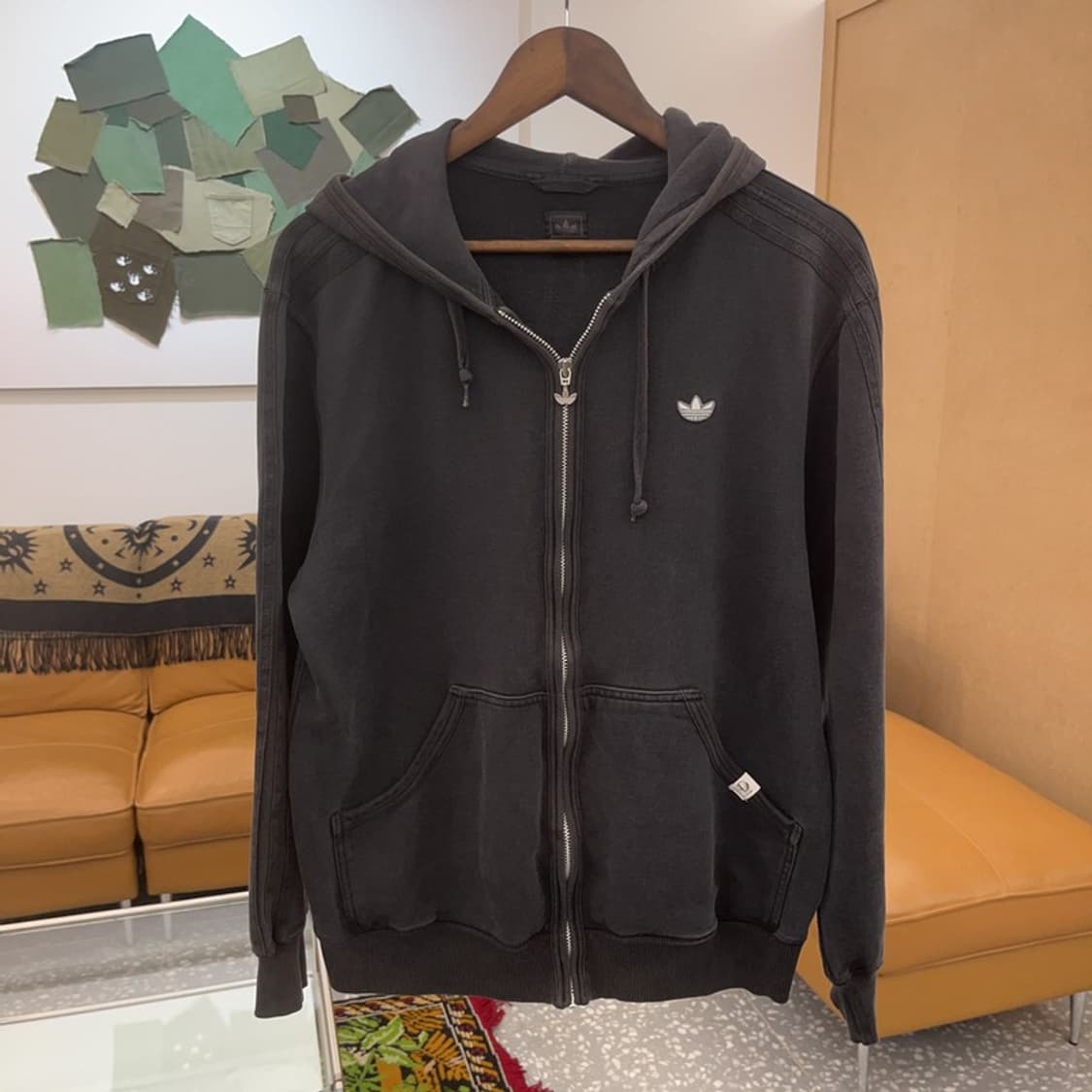 아디다스 흑탭 파이어버드 후드집업 105 C06363 상품이미지2