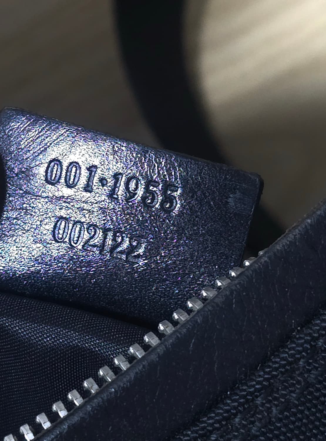 구찌 나일론 레더 콤비 블랙 호보백 상품이미지8