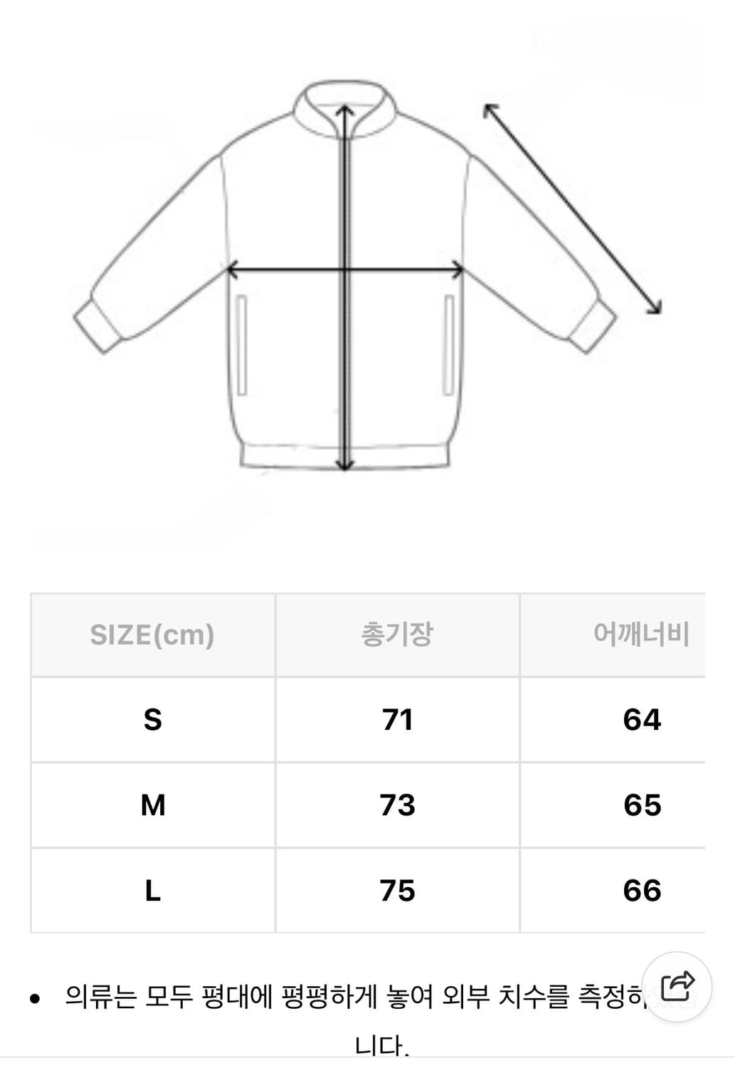 프릭스스토어 M65 숏 s사이즈 상품이미지4