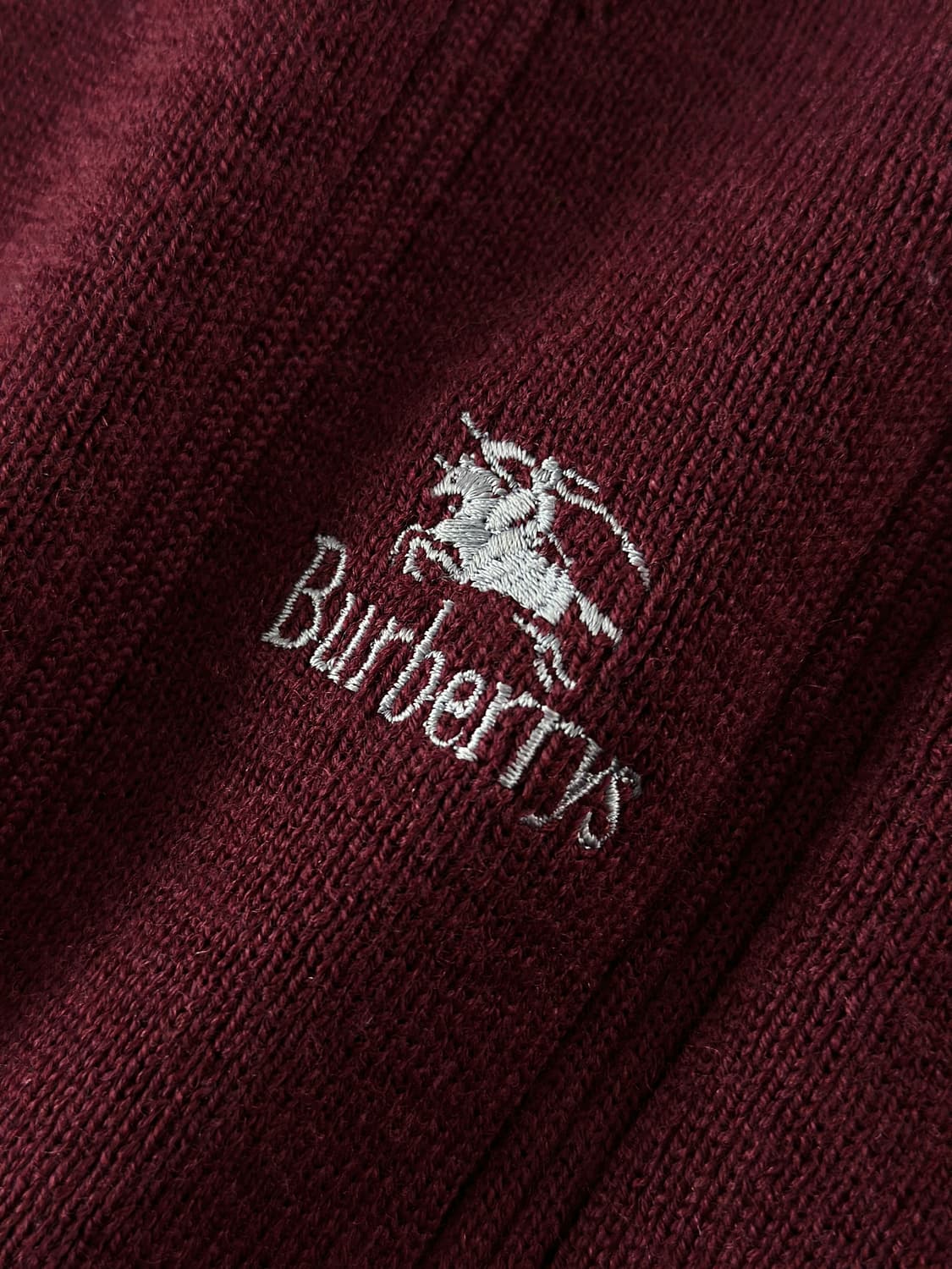 80~90s 빈티지 버버리 울 코만도 스웨터 상품이미지6