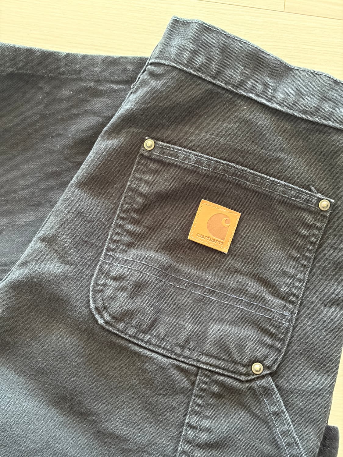 carhartt 칼하트 워크웨어 더블니 블랙 30x30  상품이미지7