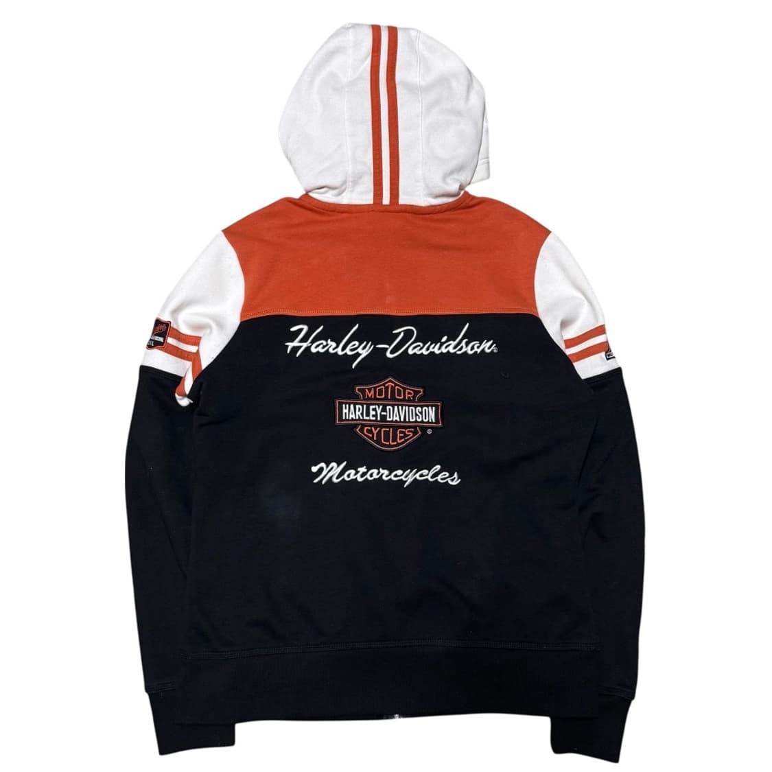 할리데이비슨 배색 후드집업 상품이미지2