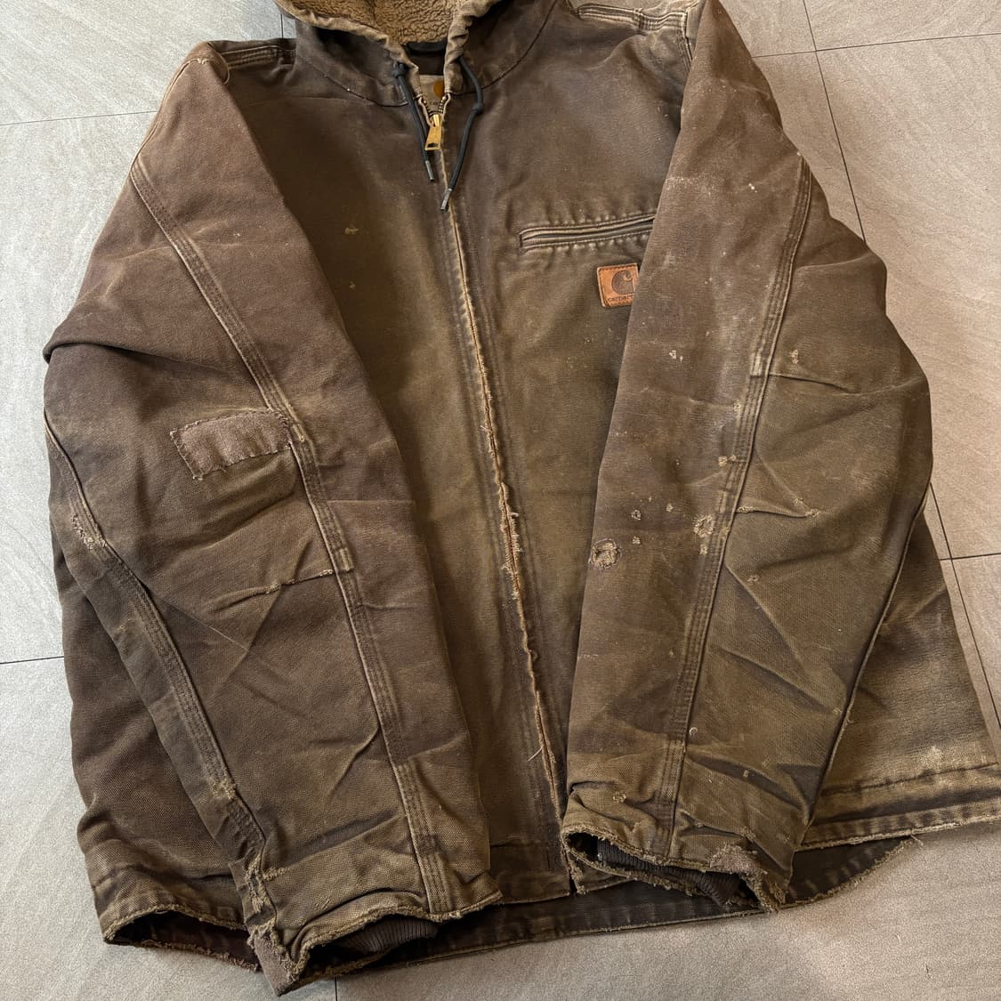 칼하트 정품 j141 덕 엑티브 시에라 자켓 상품이미지5