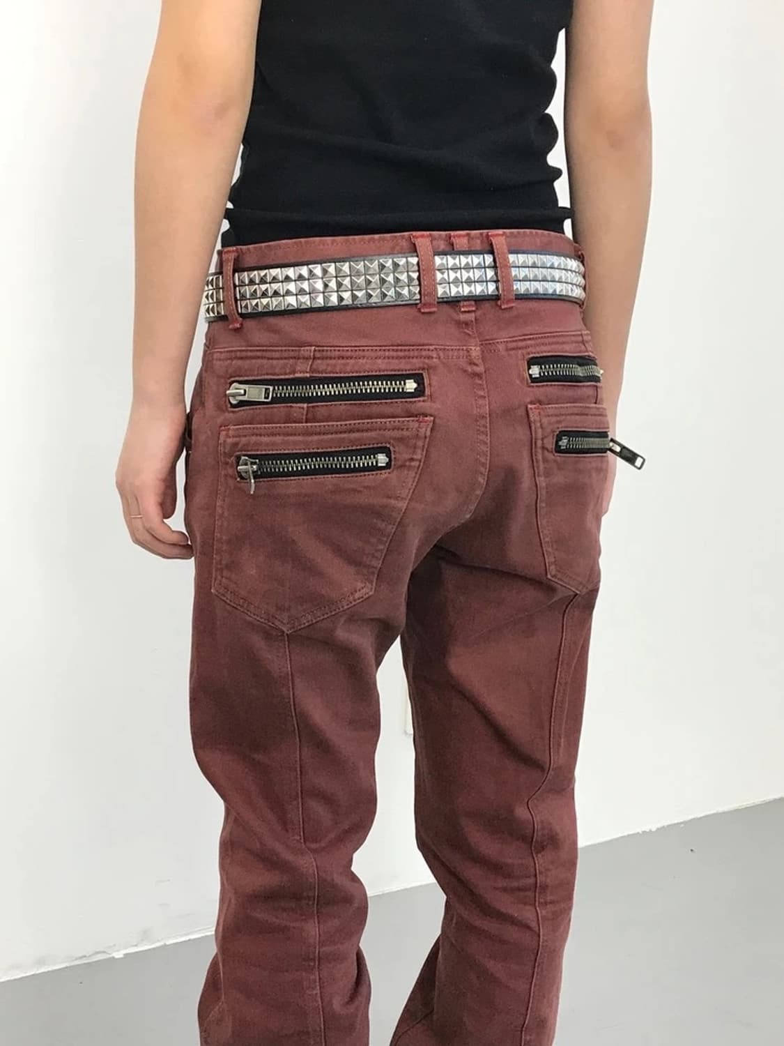 PPFM Zip Detail Cotton Pants 상품이미지1