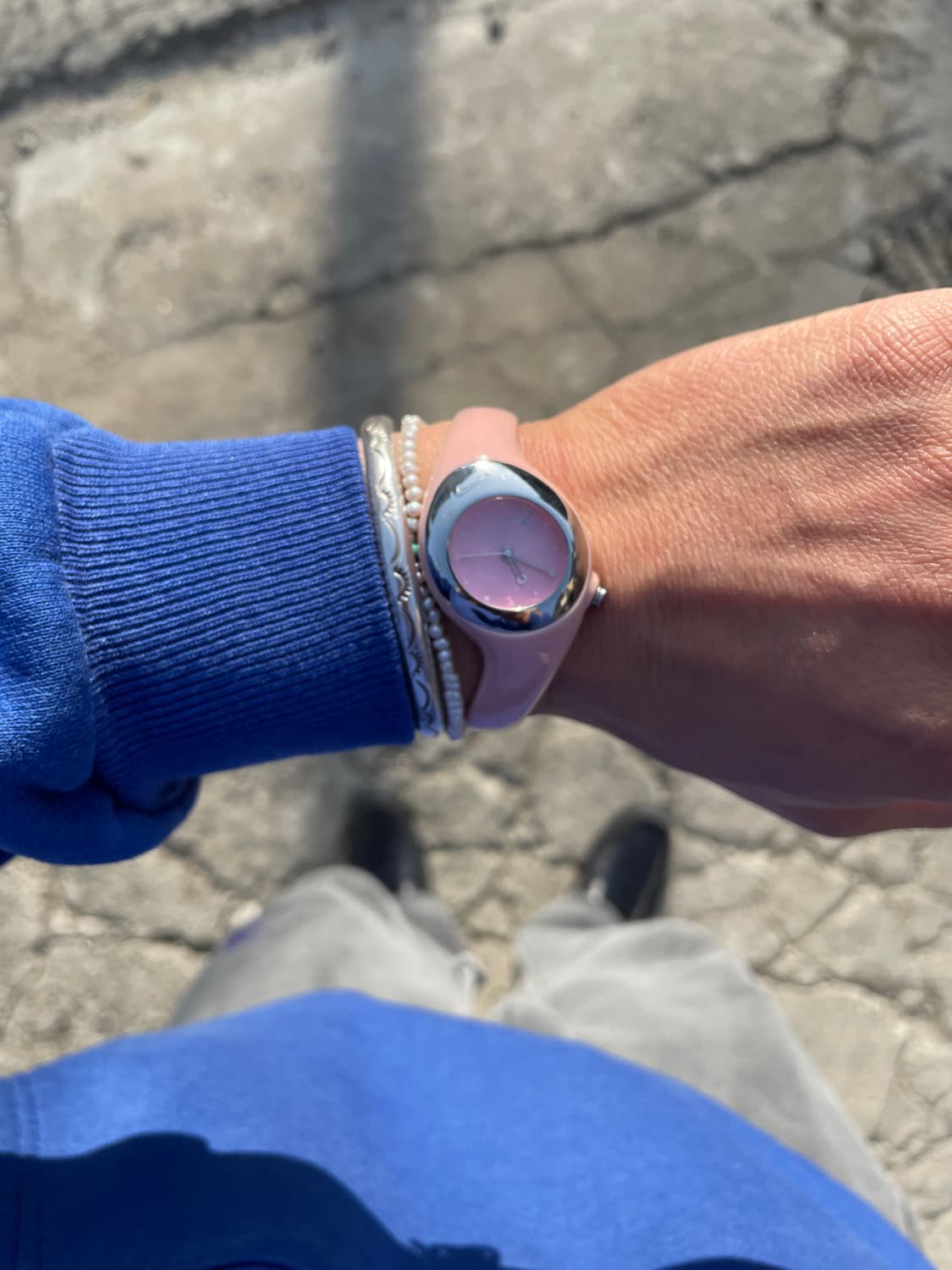 00s Nike Triax Smooth Pink Watch 상품이미지2