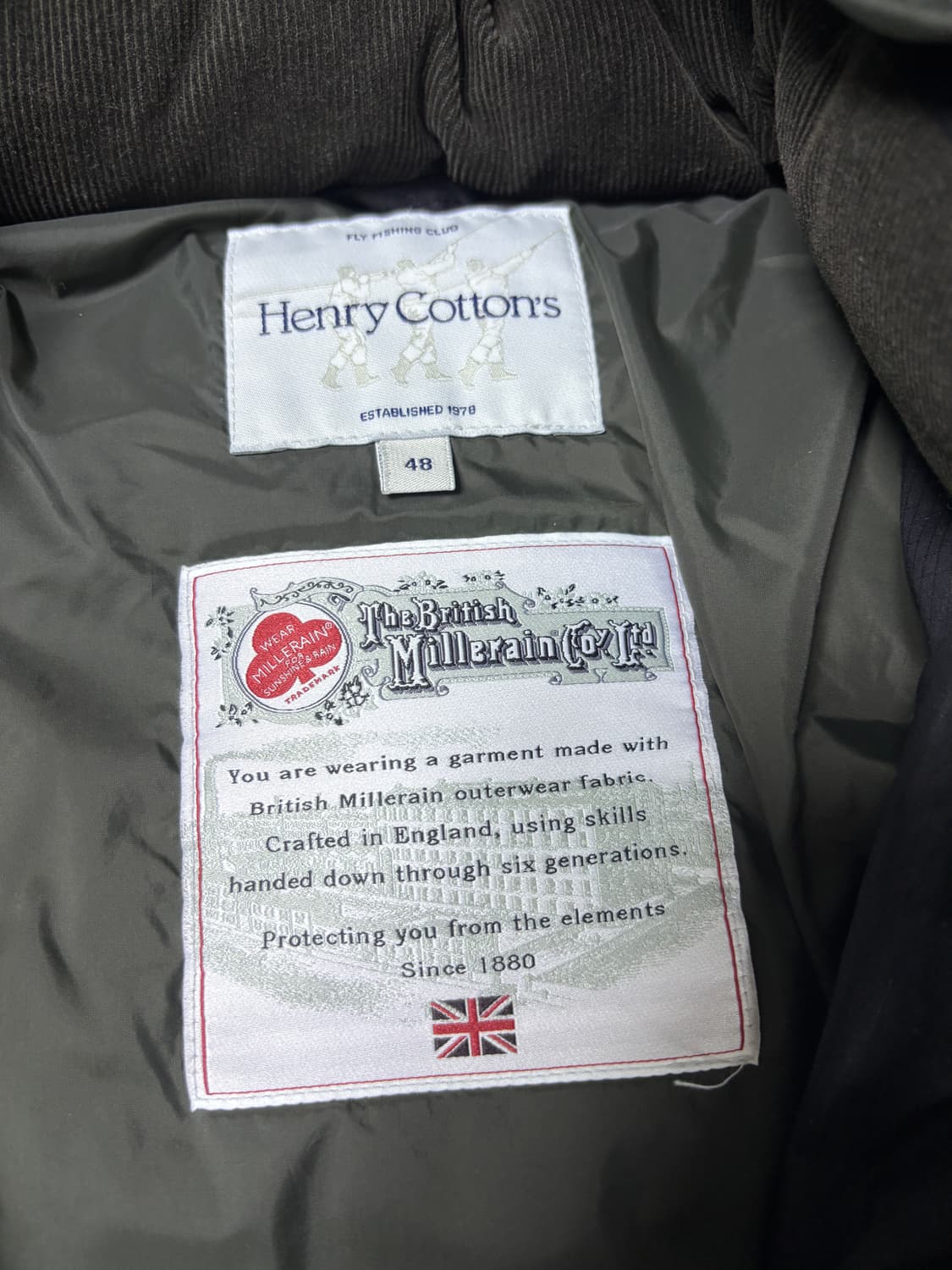 헨리코튼 패딩 상품이미지2