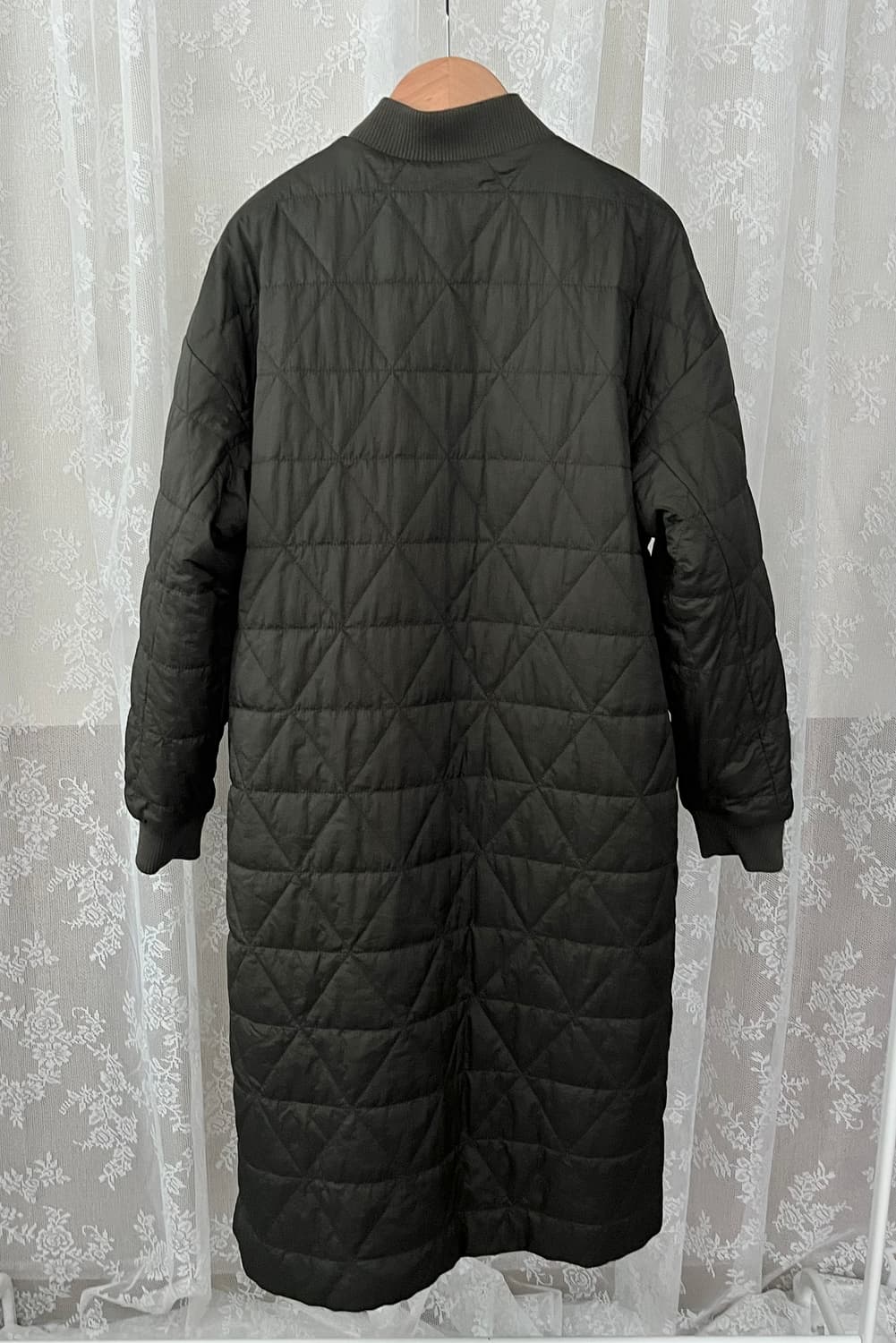 90) 코오롱 키퍼 롱 리버시블 자켓 카키 브라운 상품이미지2