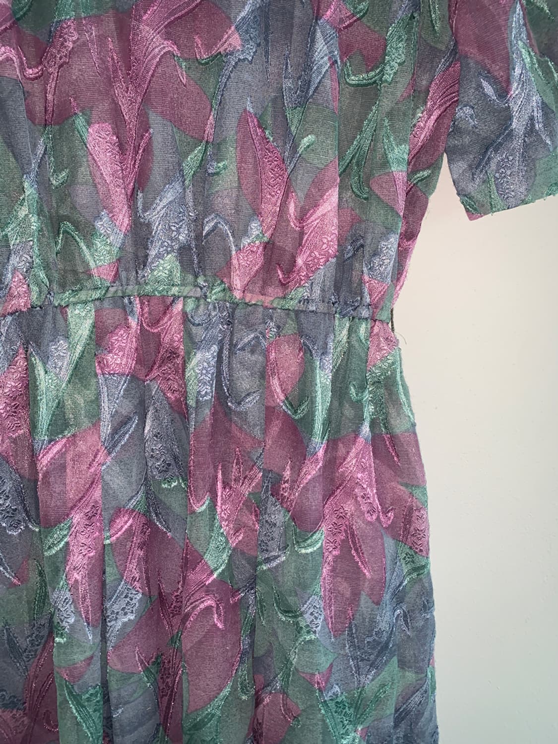 Aurora Flower Square Neck Dress 상품이미지4
