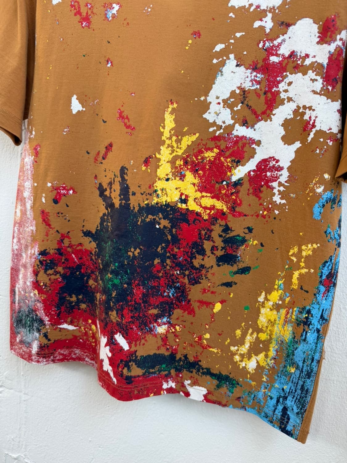 준야와타나베 핸드 페인트 반팔 티셔츠  상품이미지3