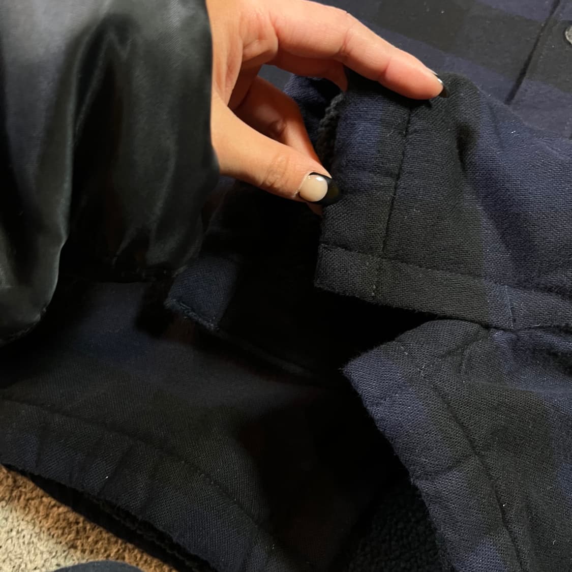 팀버랜드 타탄체크 셔츠 자켓 상품이미지3