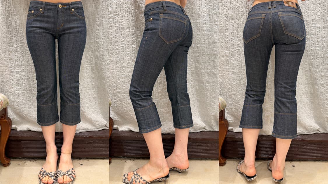 Burberry blue label denim capri 상품이미지3