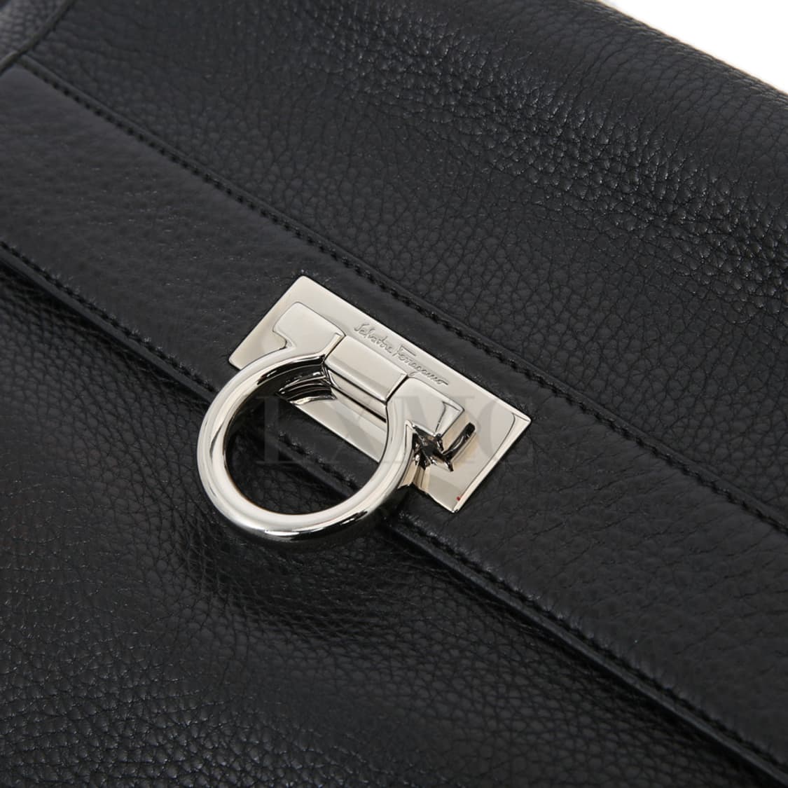 페라가모 소피아 블랙 간치니 토트 플랩 숄더백 21-A896 상품이미지10