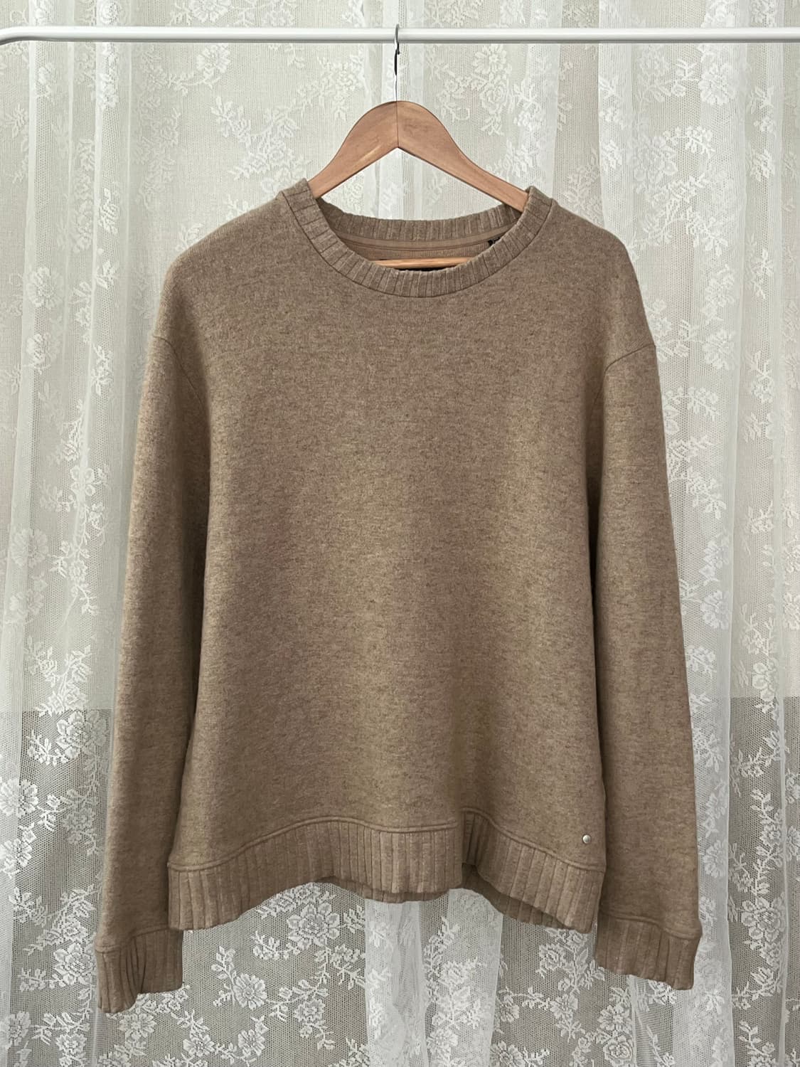 L) 올세인츠 니트 맨투맨 베이지 상품이미지1