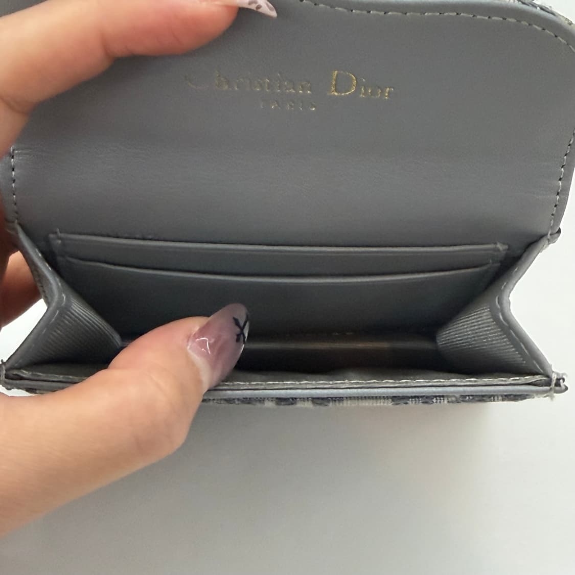디올 오블리크 새들 카드지갑 상품이미지9