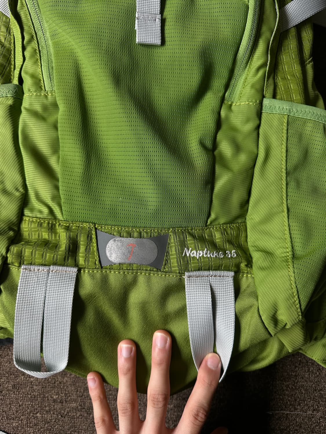 Timberline 냅튠 35L 라임 트래킹 백팩 상품이미지6
