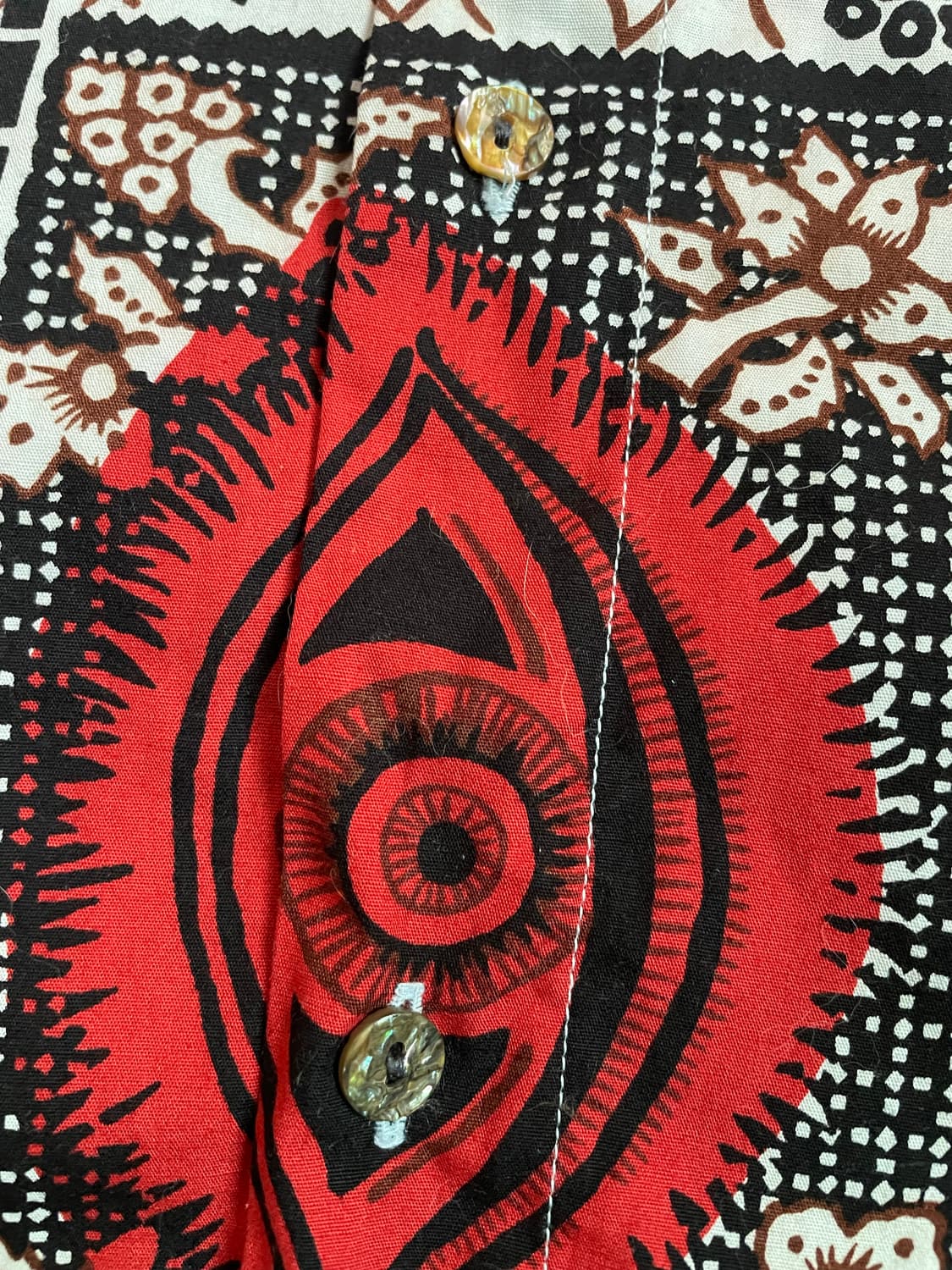 Katharine Hamnett 레드블랙 그래픽 셔츠 상품이미지4