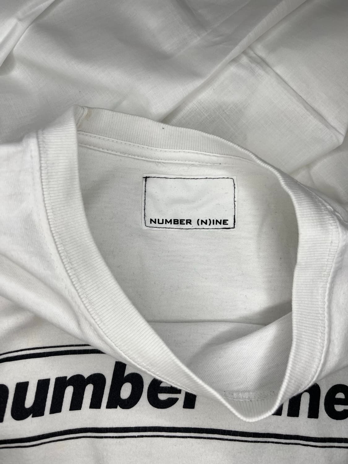 넘버나인 로고 티셔츠 상품이미지3